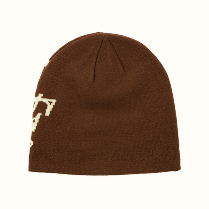 MONOGRAM BEANIE [SMOKED BROWN]