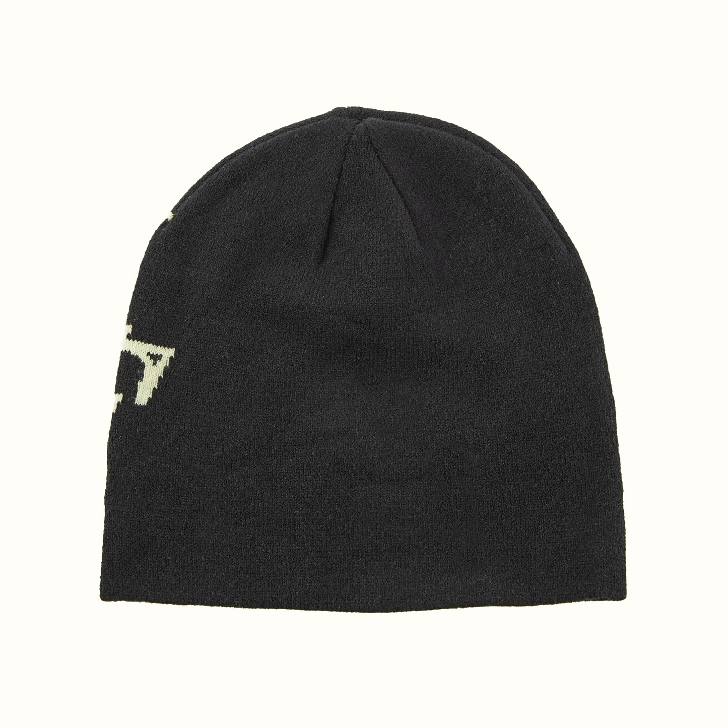 MONOGRAM BEANIE [BLACK]