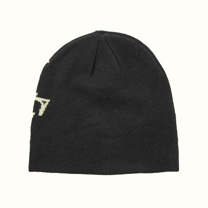 MONOGRAM BEANIE [BLACK]